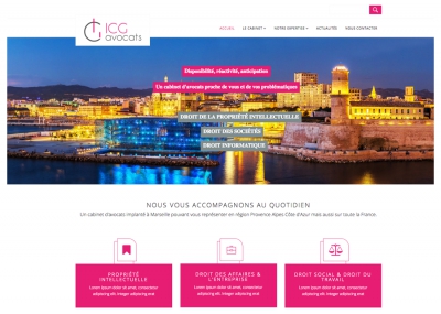 Lancement du site Internet du cabinet